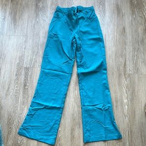 Teal greys anatomy scrub pants